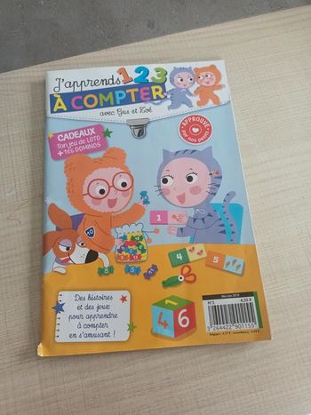 Magazine j'apprends à compter avec Gus et Zoé