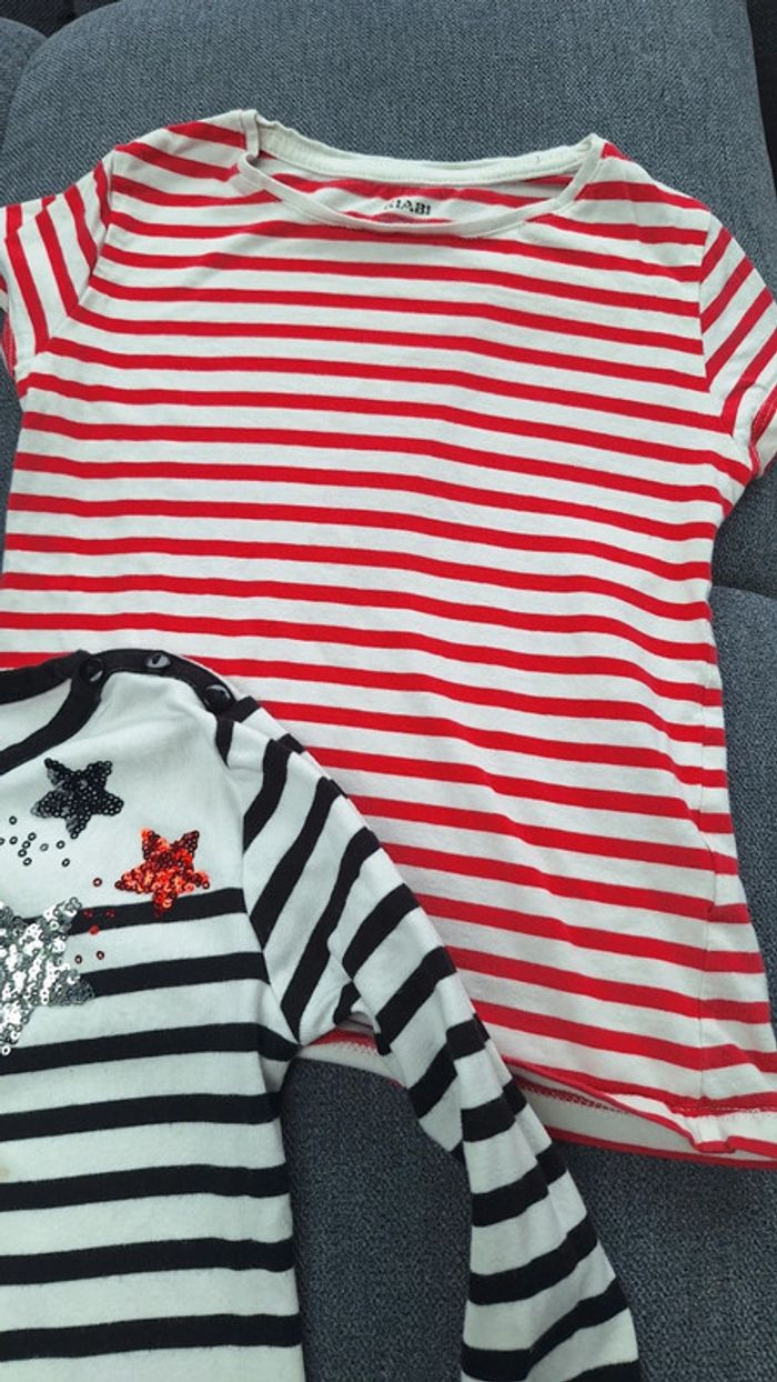 2 marinières 6 ans + 1 offert - photo numéro 3