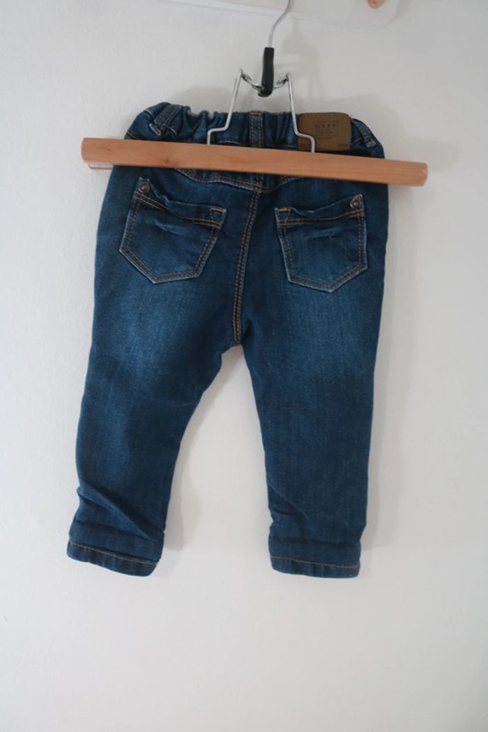 Ensemble haut Vertbaudet et chemise/pantalon/gilet Tape à l'oeil 9 mois - photo numéro 3