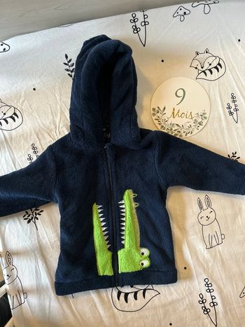 Veste polaire bébé 9 mois