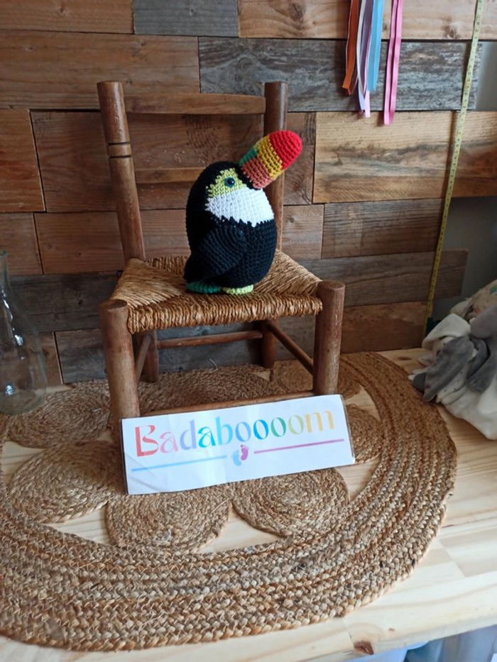 Peluche Toucan crochet tbe
