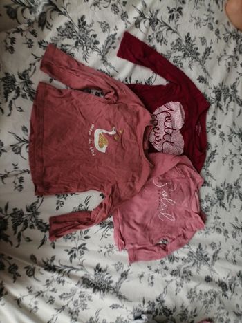 Tee-shirt manche longue lot de 3