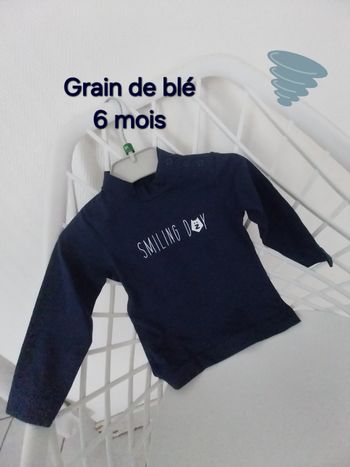Sweatshirt Grain de blé 6 mois