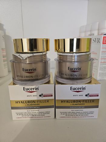 Lot Eucerin Hyaluron-Filler + Elasticity soin de nuit