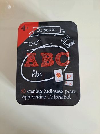 Cartes alphabet