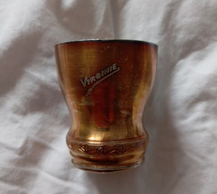 Petit gobelet vintage pour bébé - photo numéro 4