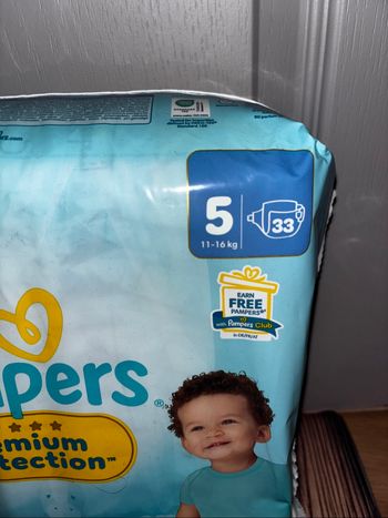 Mega- Pack De 66 Couches Pampers Protection Premium Neuf Dans L’emballage. Taille: 5 ( 11-16 kg )