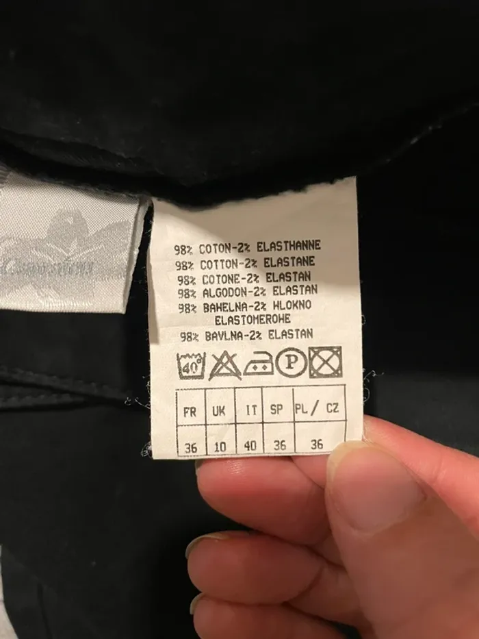 Pantalon Camaïeu - Taille 36 - Couleur noir - Comme neuf - photo numéro 10