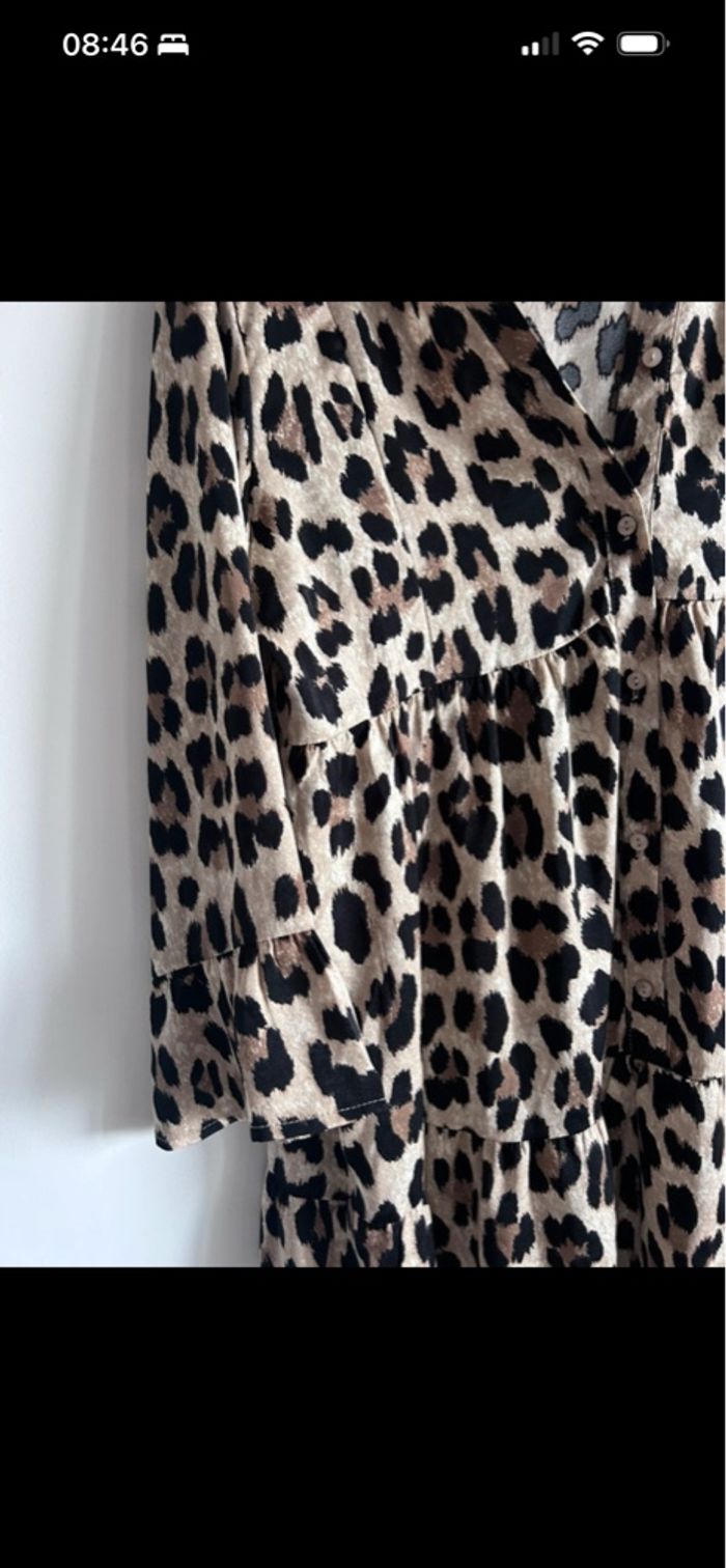 robe d’été fluide léopard - photo numéro 1