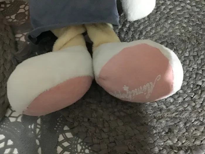 Vintage grnde peluche 40 cm mimihopps diddl - photo numéro 2