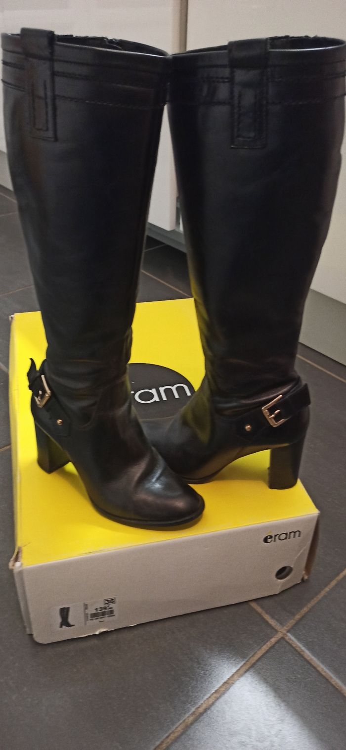 Bottes en cuir