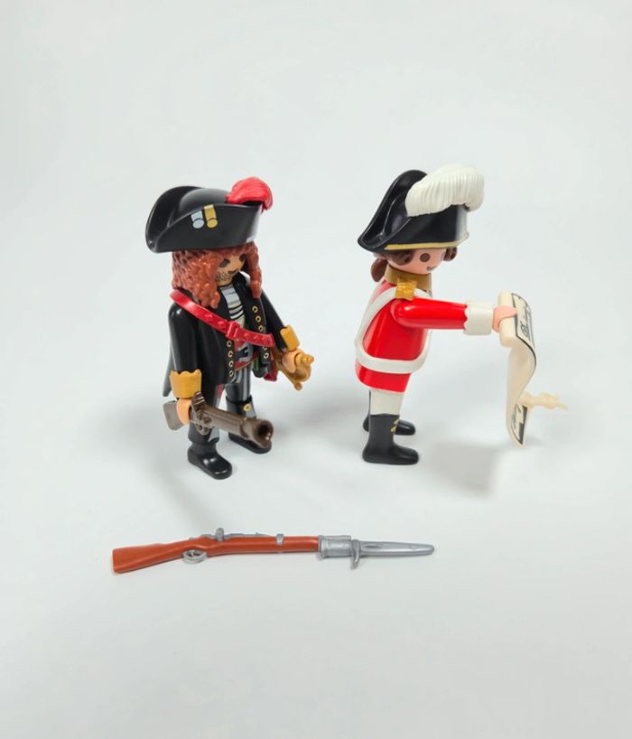 Playmobil Soldat britannique et capitaine pirate - photo numéro 4