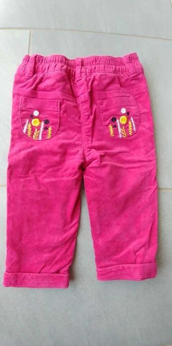 Jean velours 12 mois