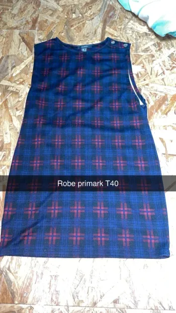 Robe manche courte