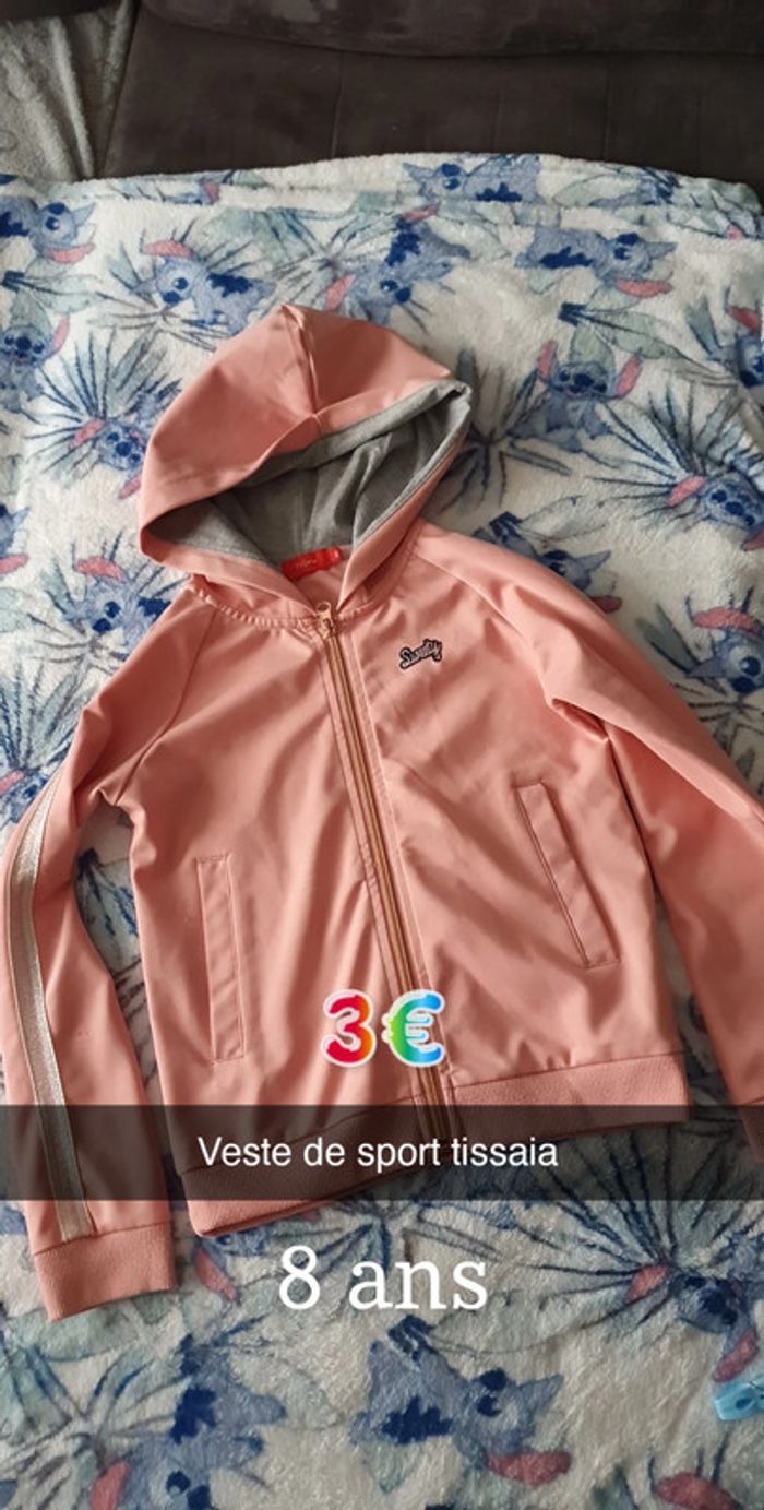veste sport fille