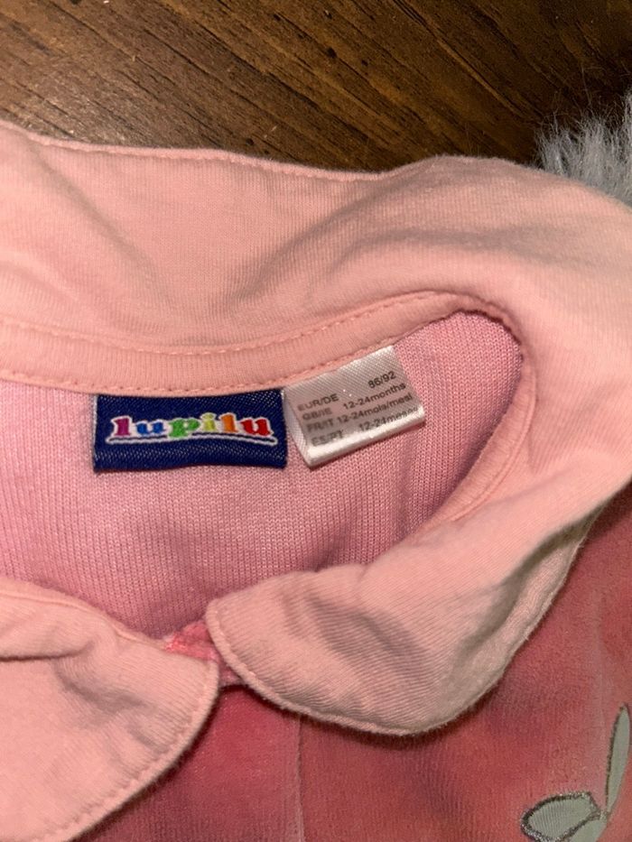 Pyjama rose 1 pièce - 12/24 mois - Lupilu - photo numéro 4