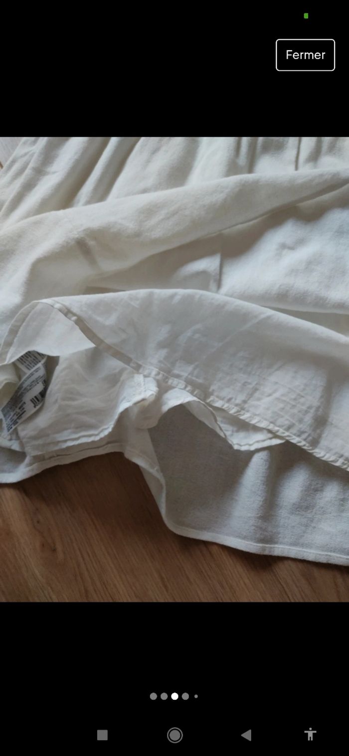 🇬🇷 Robe Mango bleue et blanche 13/14 ans 🇬🇷 - photo numéro 3