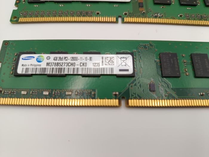 LOT 3 CARTES MÉMOIRE RAM DDR3   4GB X3  TOTAL 12GB - photo numéro 3