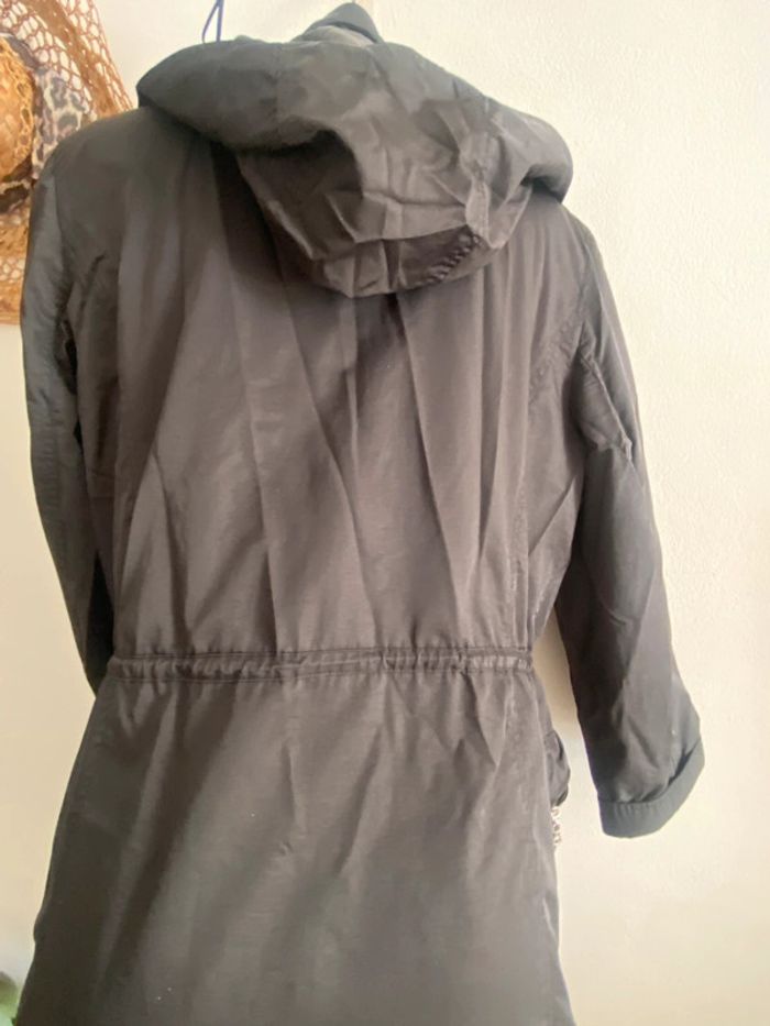 Trench léger noir taille L - photo numéro 3