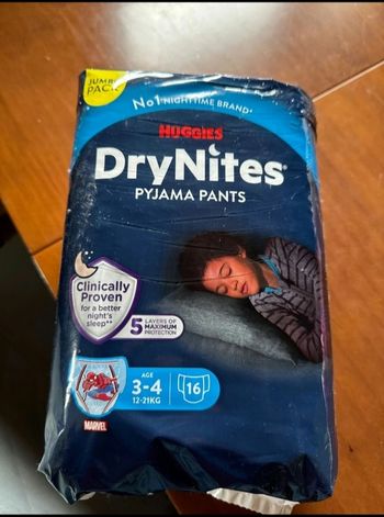 Huggies dry nites lot de 5 