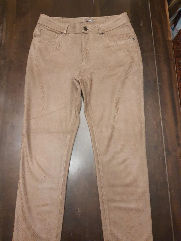 Pantalon Comme Ça marron  fr 40 - photo numéro 4