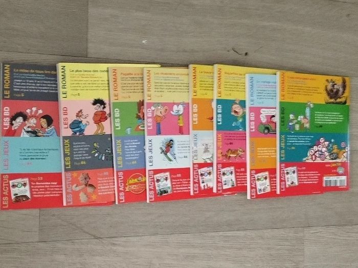 Lot de 8 magazines J’aime lire année 2022-23 L039  7589975653 - photo numéro 4