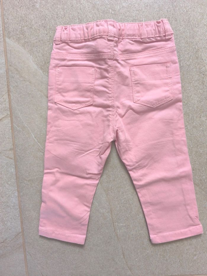 Lot 2 jeans 9 mois tex - photo numéro 3
