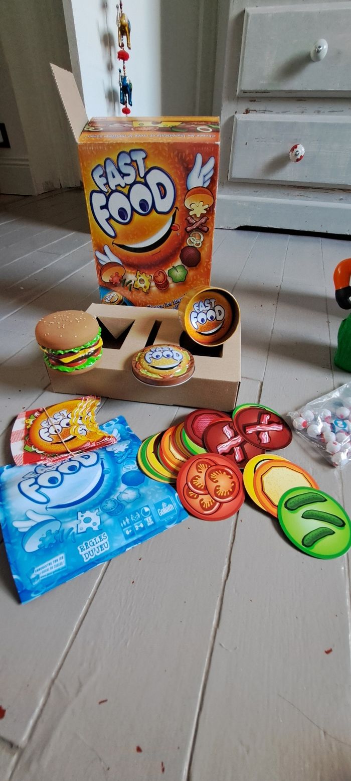 Jeux de société filou chiptou et fast food (complets tous les 2 ) - photo numéro 2