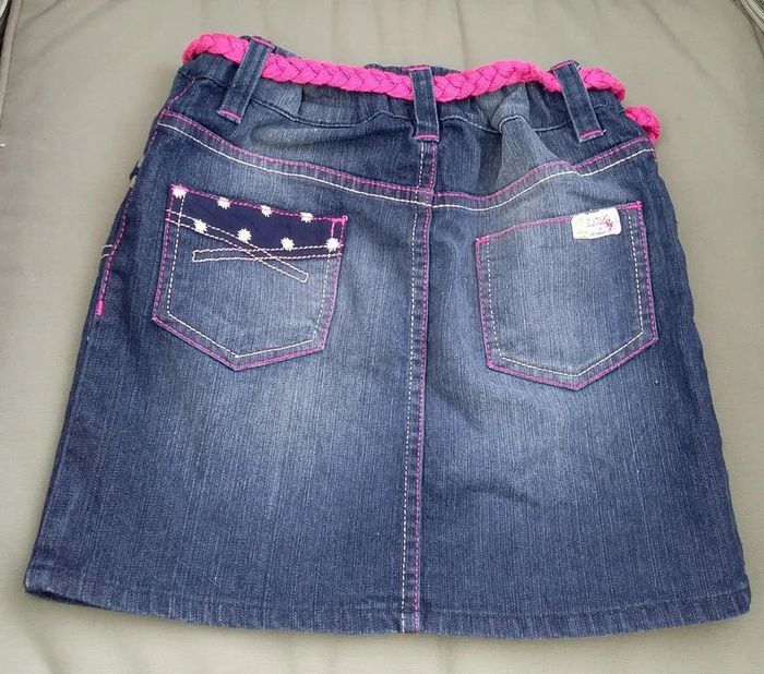 Très jolie jupe en jean "complices" fille 6 ans - photo numéro 3