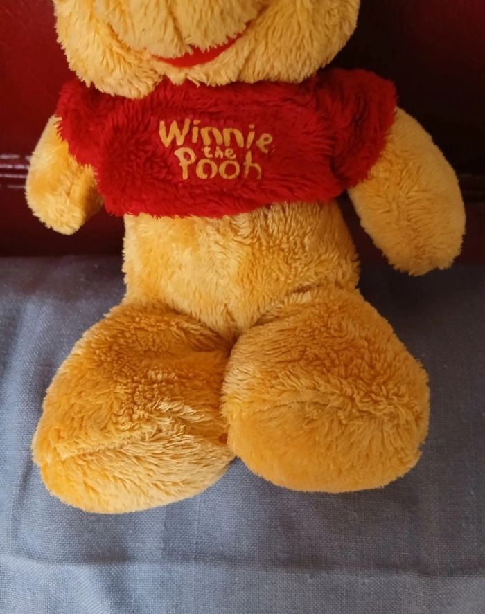 Duo Doudous-Peluches Tigrou avec grelot +Winnie l'Ourson - photo numéro 3