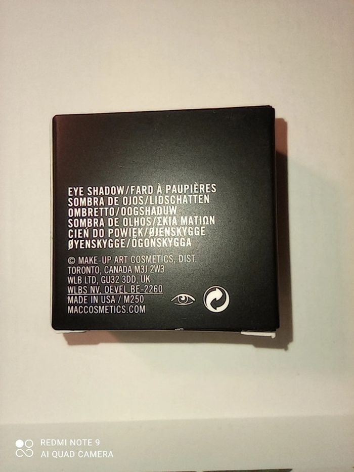 Fard à paupières espresso matte, MAC, Neuf - photo numéro 5