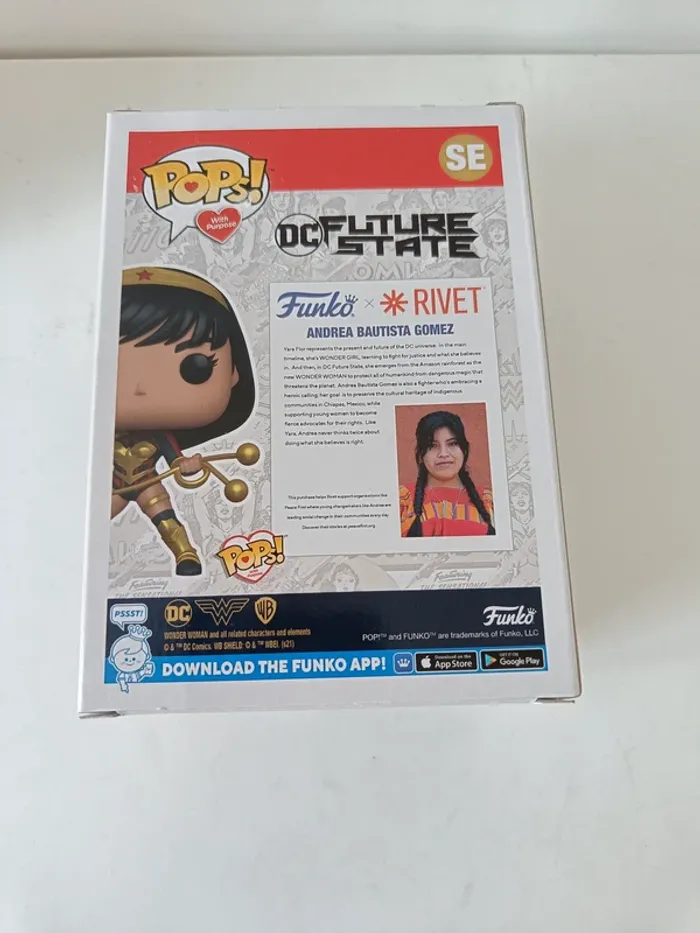 Funko Pop  Wonder Girl Future State Yara Flor DC Comics  (SE) - photo numéro 4