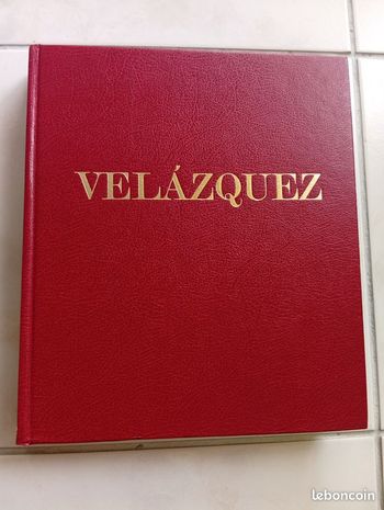 Livre de peinture Velazquez en espagnol