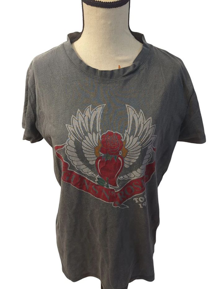 tee shirt Guns N' Roses gris taille S - photo numéro 2