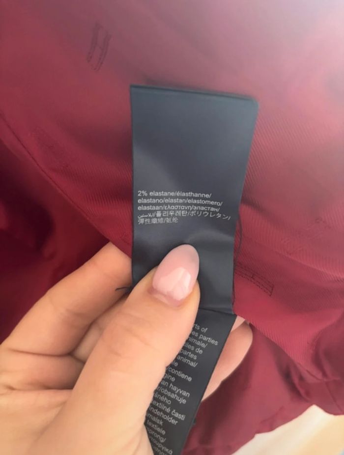 Doudoune rouge bordeau Tommy Jeans - photo numéro 10