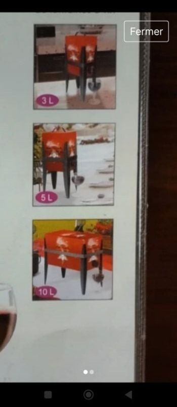 Support de fontaine  cubi