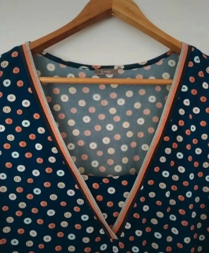 🎈Tunique femme Formul modèle bouton sans manche taille 4 🎈 - photo numéro 2