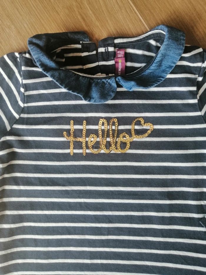 T-shirt à col - photo numéro 3