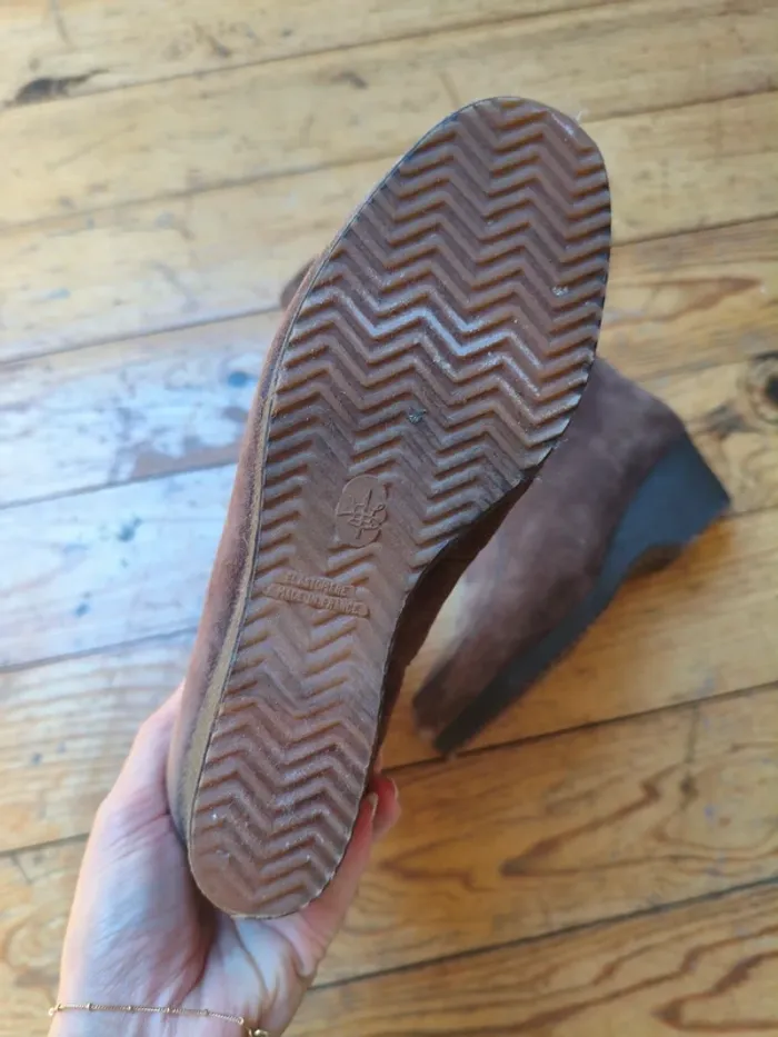 Bottines en mouton retourné - photo numéro 4