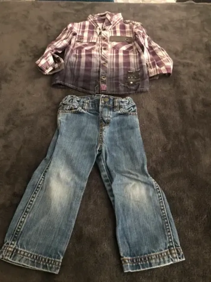 Lot vêtements bébé garçon 24 mois - photo numéro 4