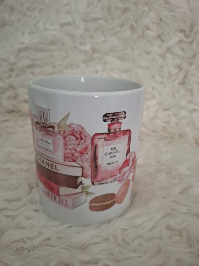 Mug rose blanc - photo numéro 2