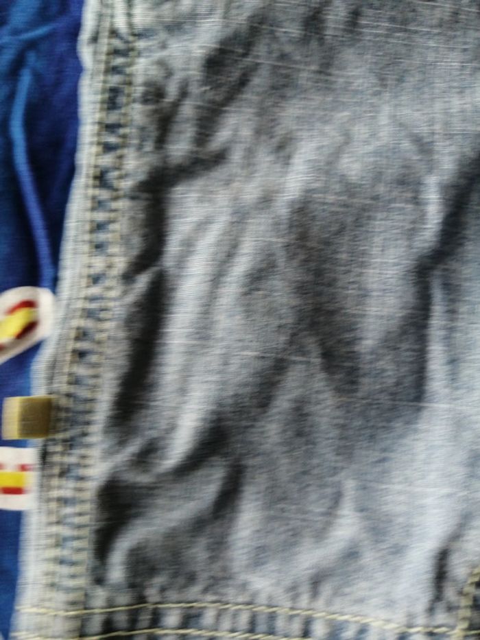 Salopette et t shirt col montant obaïbi 6 mois - photo numéro 7