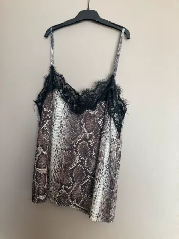 Zara top à bretelles M