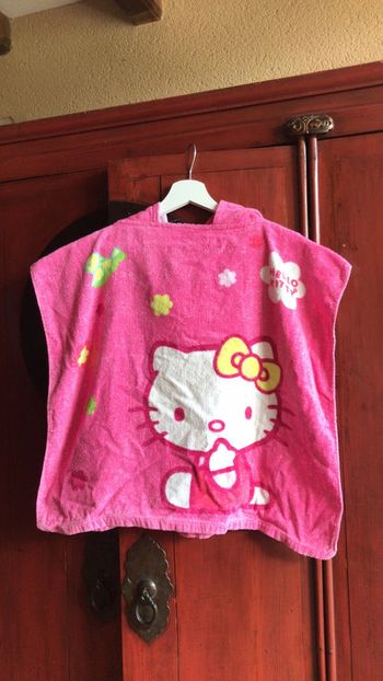 Ponchon de bain cape de bain Hello kitty