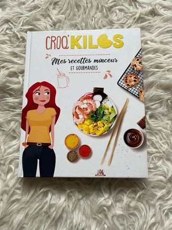 Livre de recettes Croq Kilos mes recettes minceur et gourmandes TBE 🍴