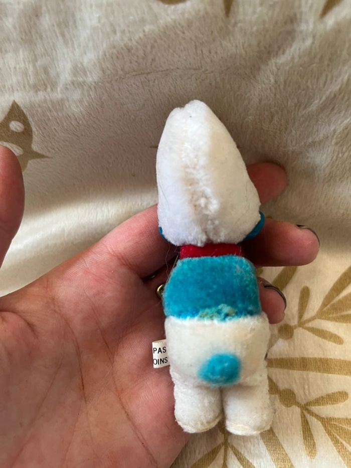 Petite peluche Schtroumpfs vintage à accrocher Peyo - photo numéro 4