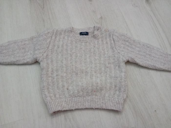 Pull en laine 3 mois