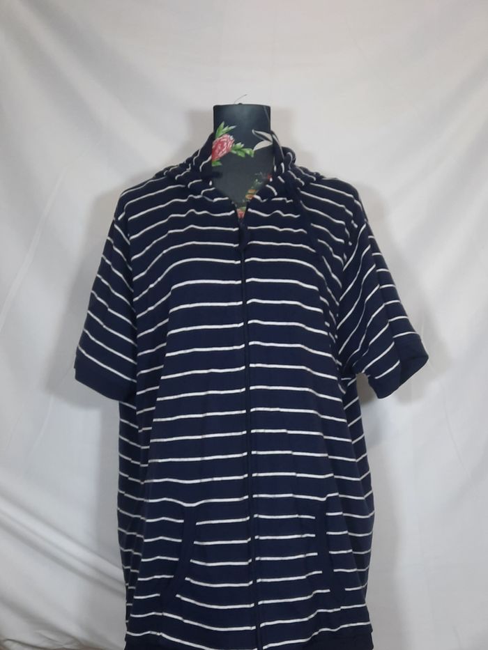 Gilet zippé manches 3/4 , 5XL