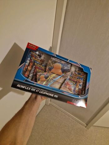 Pokémon Coffret Spécial Ronflex EX et Leuphorie EX Neuf sous scellé