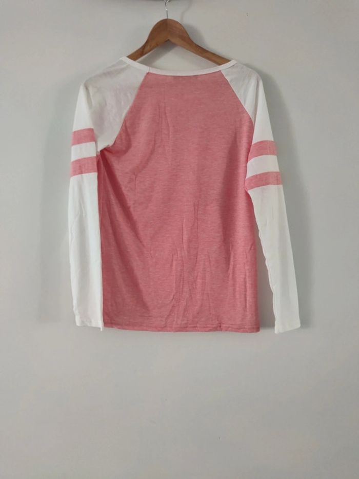 T shirt manche longue taille S neuf - photo numéro 3